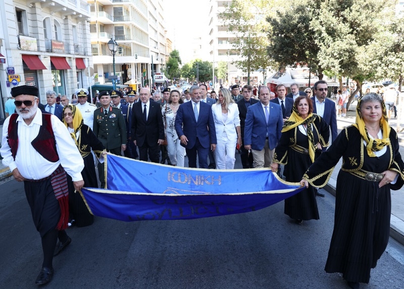 Σε κλίμα συγκίνησης οι εκδηλώσεις μνήμης για τη Γενοκτονία των Ελλήνων της Μικράς Ασίας από την ΟΠΣΕ στην Αθήνα