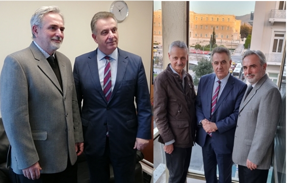 Συνάντηση βουλευτή Λευκάδας κ. Καββαδά με το Δ.Σ. του Σ.Α.Σ*