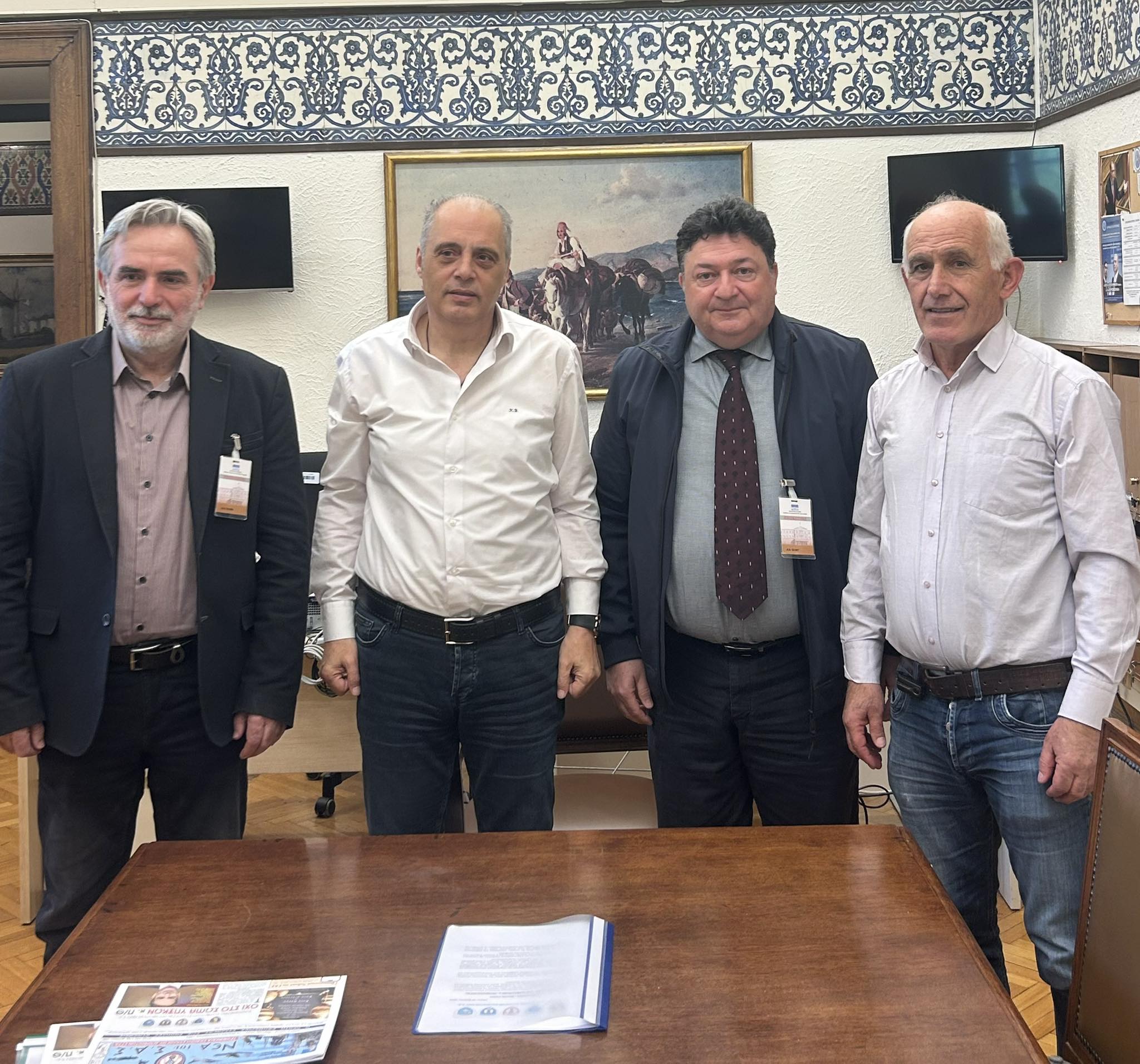 ΣΥΝΑΝΤΗΣΗ ΜΕ ΤΟΝ ΠΡΟΕΔΡΟ ΤΗΣ ΕΛΛΗΝΙΚΗΣ ΛΥΣΗΣ κ. ΚΥΡΙΑΚΟ ΒΕΛΟΠΟΥΛΟ